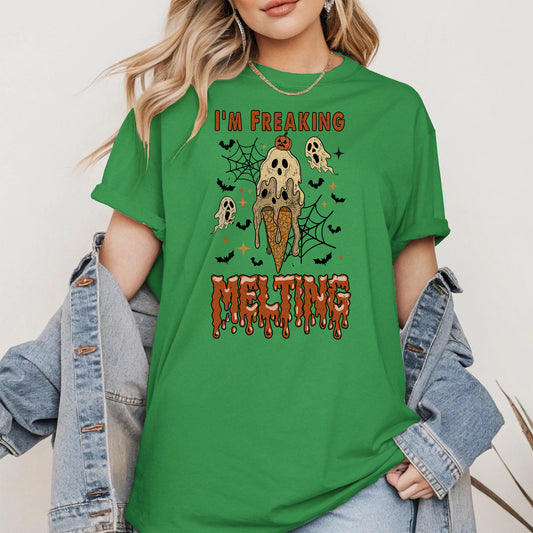 I'm freaking melting halloween shirt