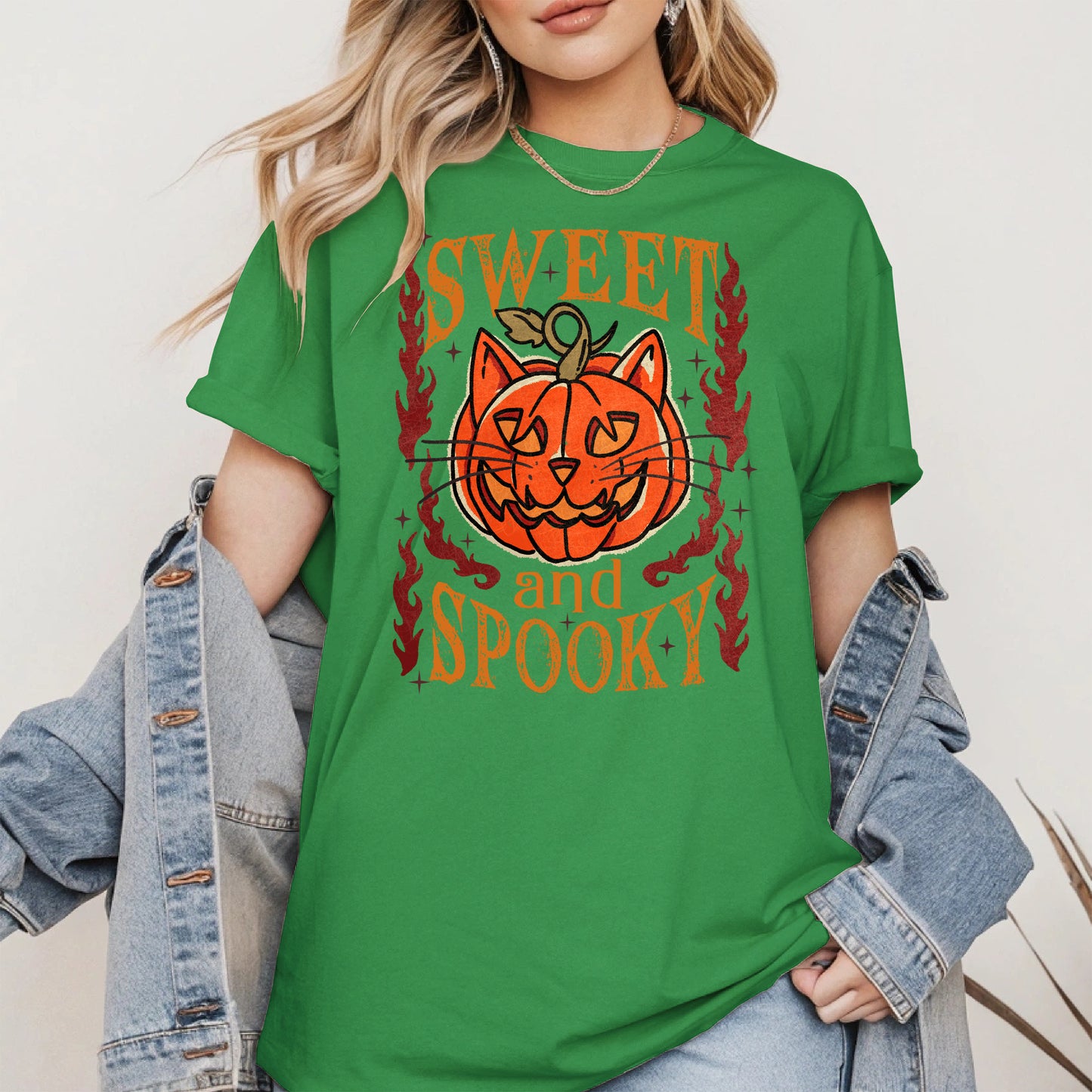 Sweet and Spooky halloween shirt