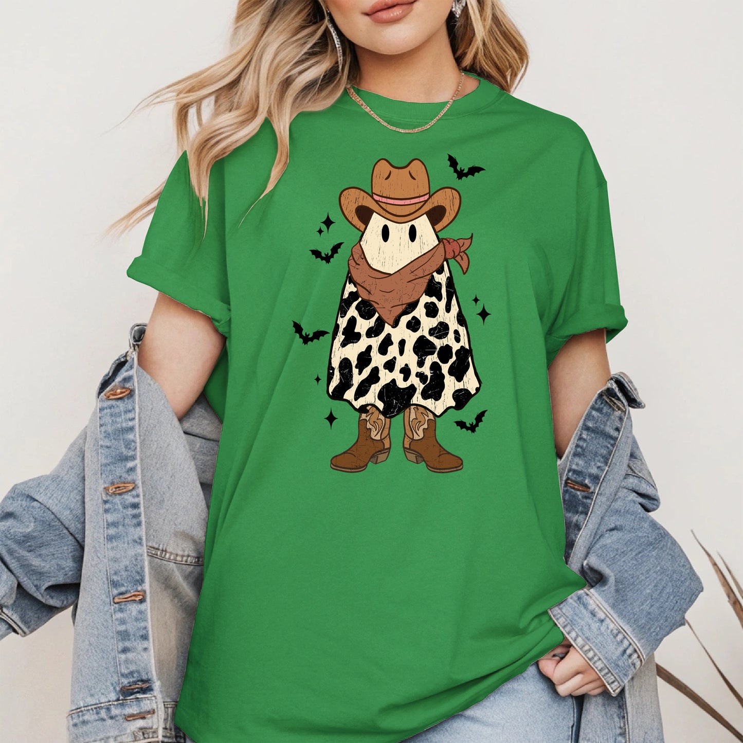 Western Boo Ghost halloween shirt
