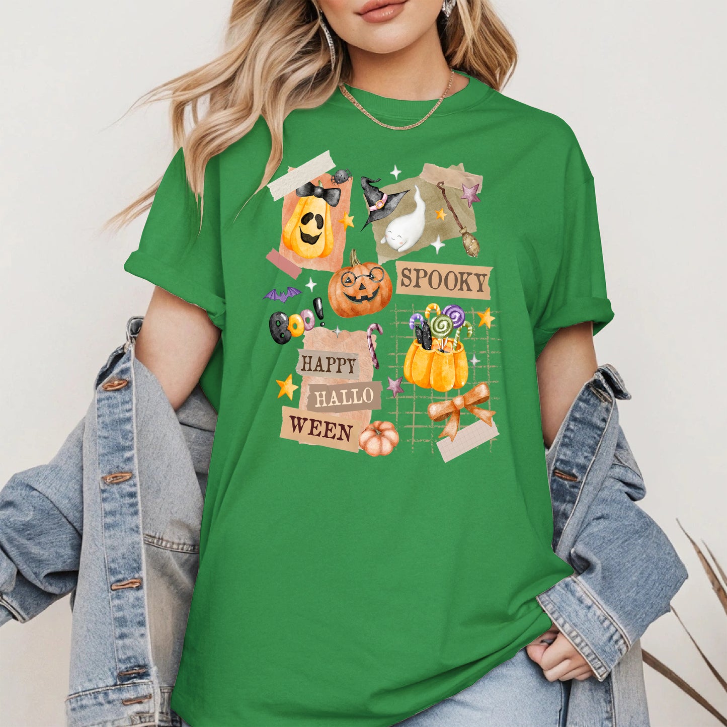 Halloween Collage shirt and sweatshirt