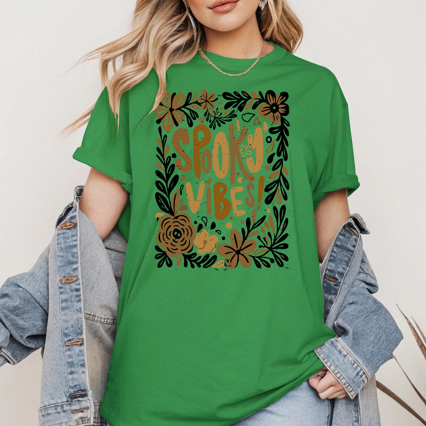 Spooky Vibes halloween shirt and sweatshirt