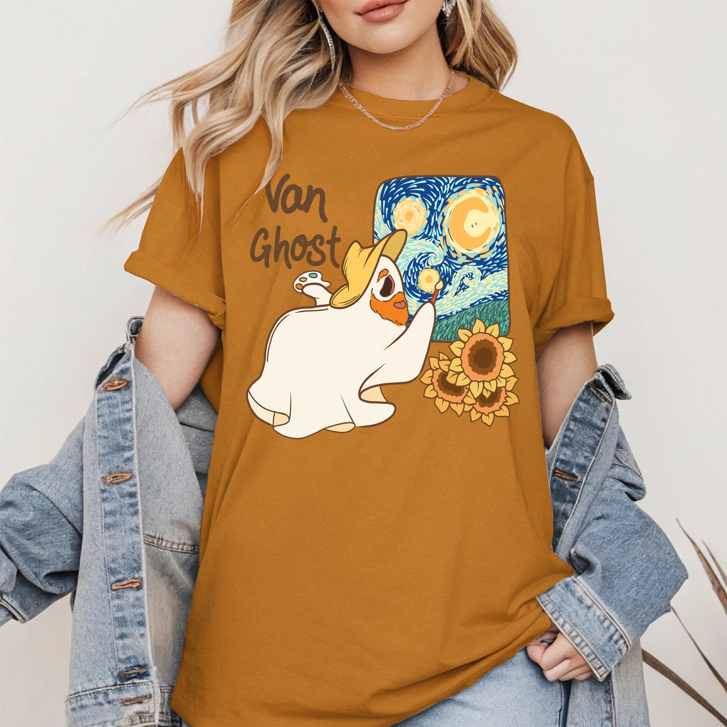 Van Ghost Funny Artist Shirt