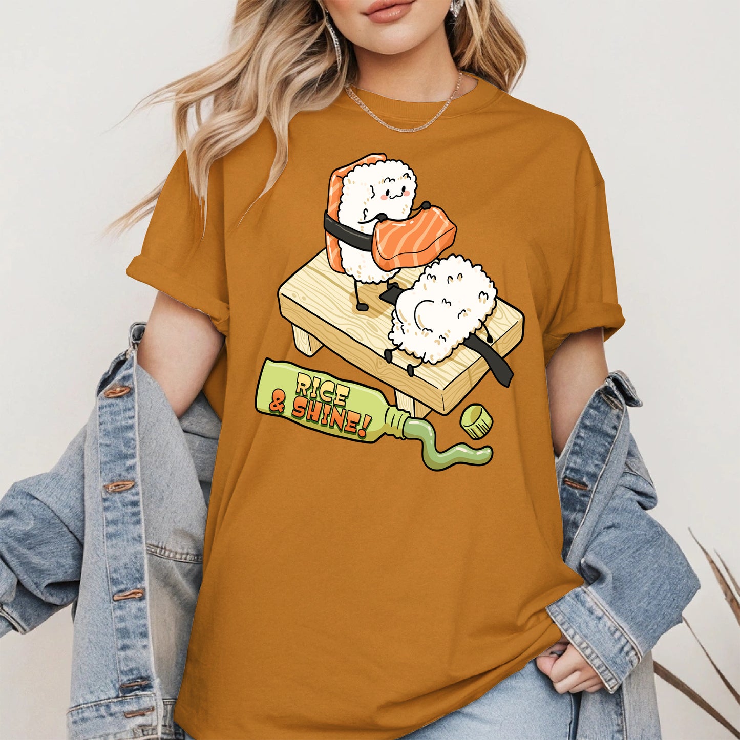 Rice and Shine Sushi Shirt