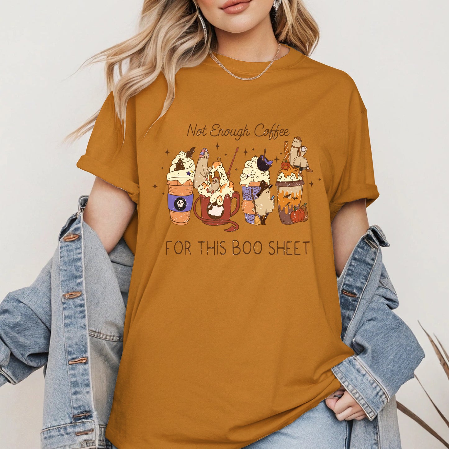 Not Enough Coffee For This Boo Sheet Shirt