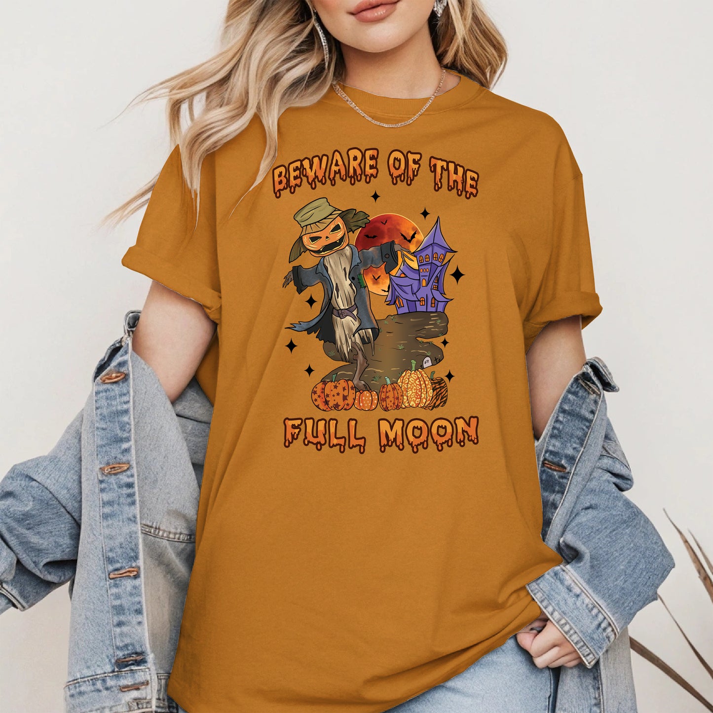 Beware of the Full Moon Halloween Shirt