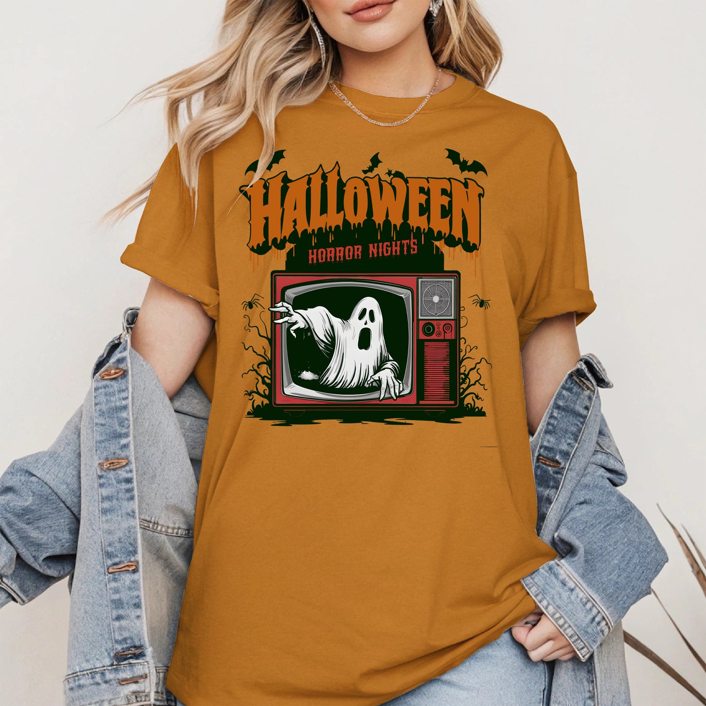 Halloween Horror Nights Ghost TV Shirt