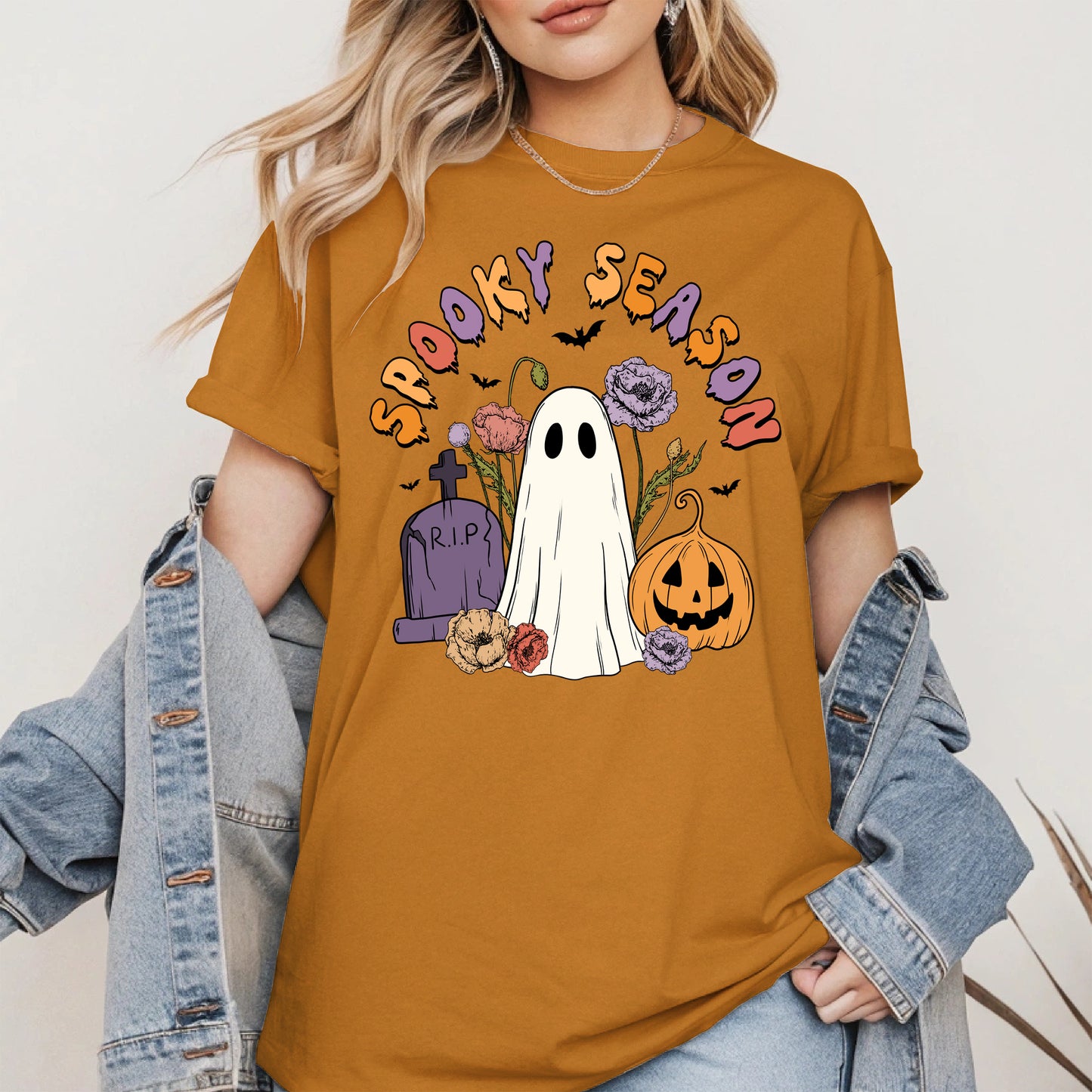 Spooky Season Ghost Halloween Shirt