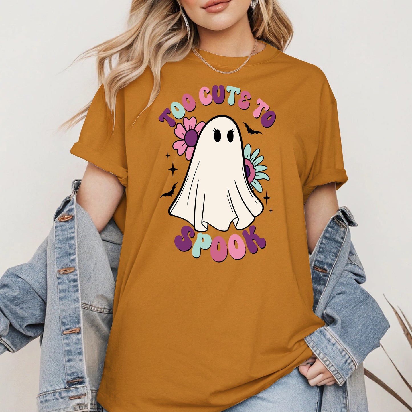Too Cute To Spook Ghost Shirt