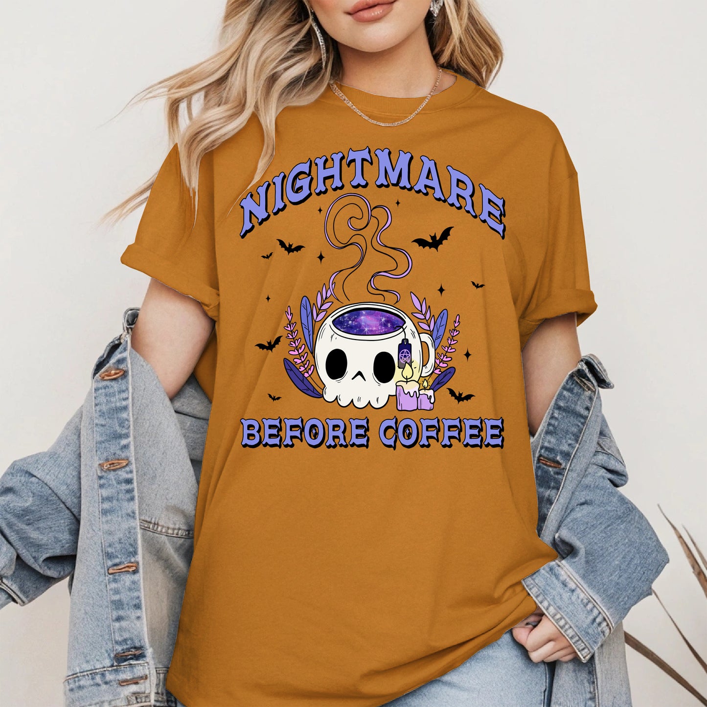 Nightmare Before Coffee Halloween Shirt