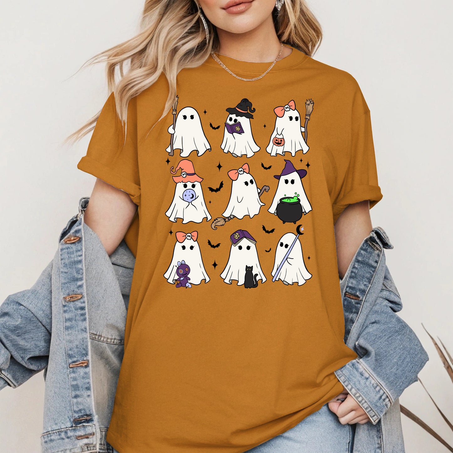 Cute Halloween Ghost Squad Shirt