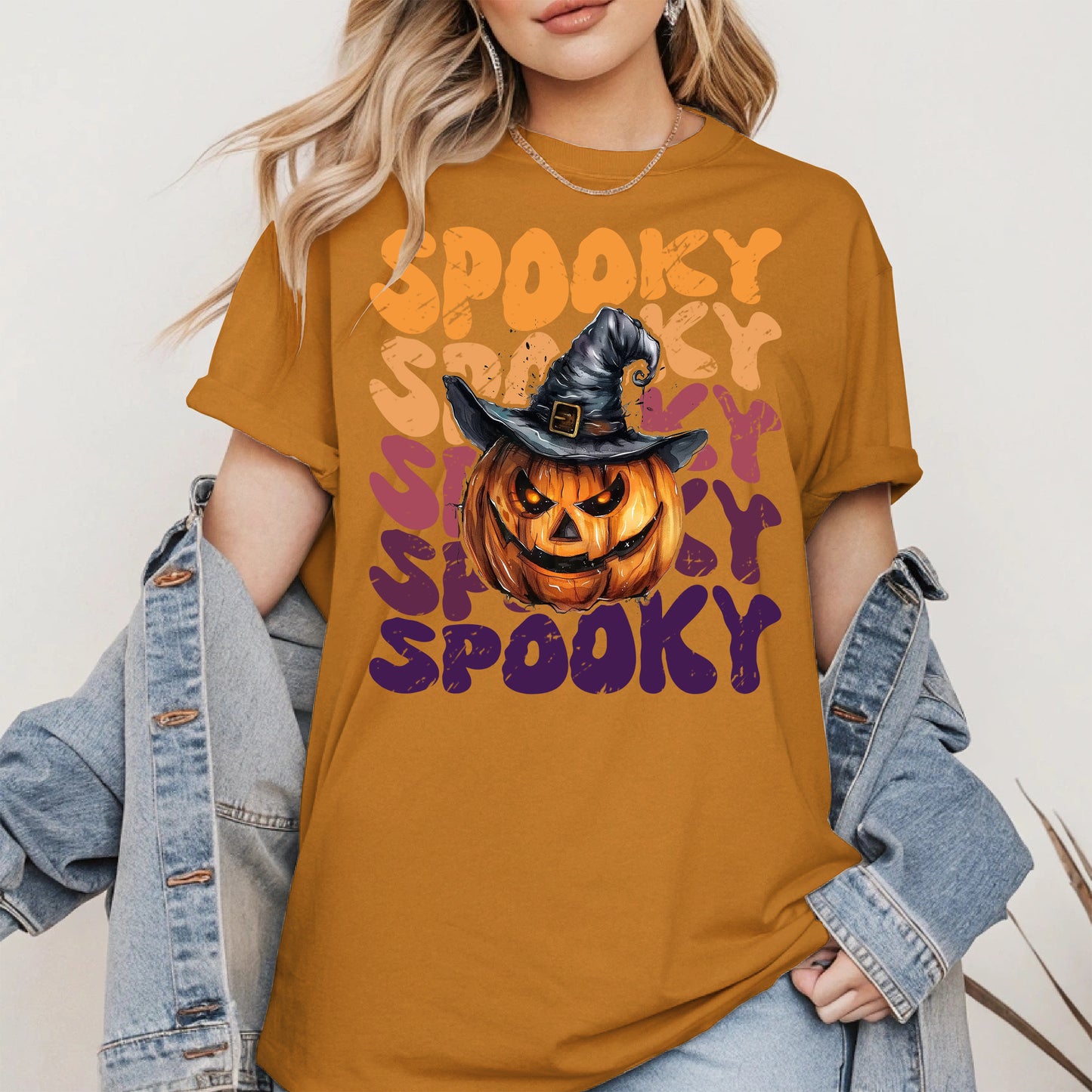 Spooky Pumpkin Halloween Shirt