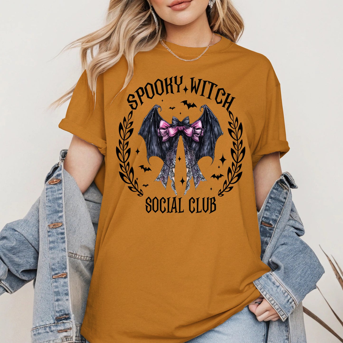 Spooky Witch Social Club Shirt