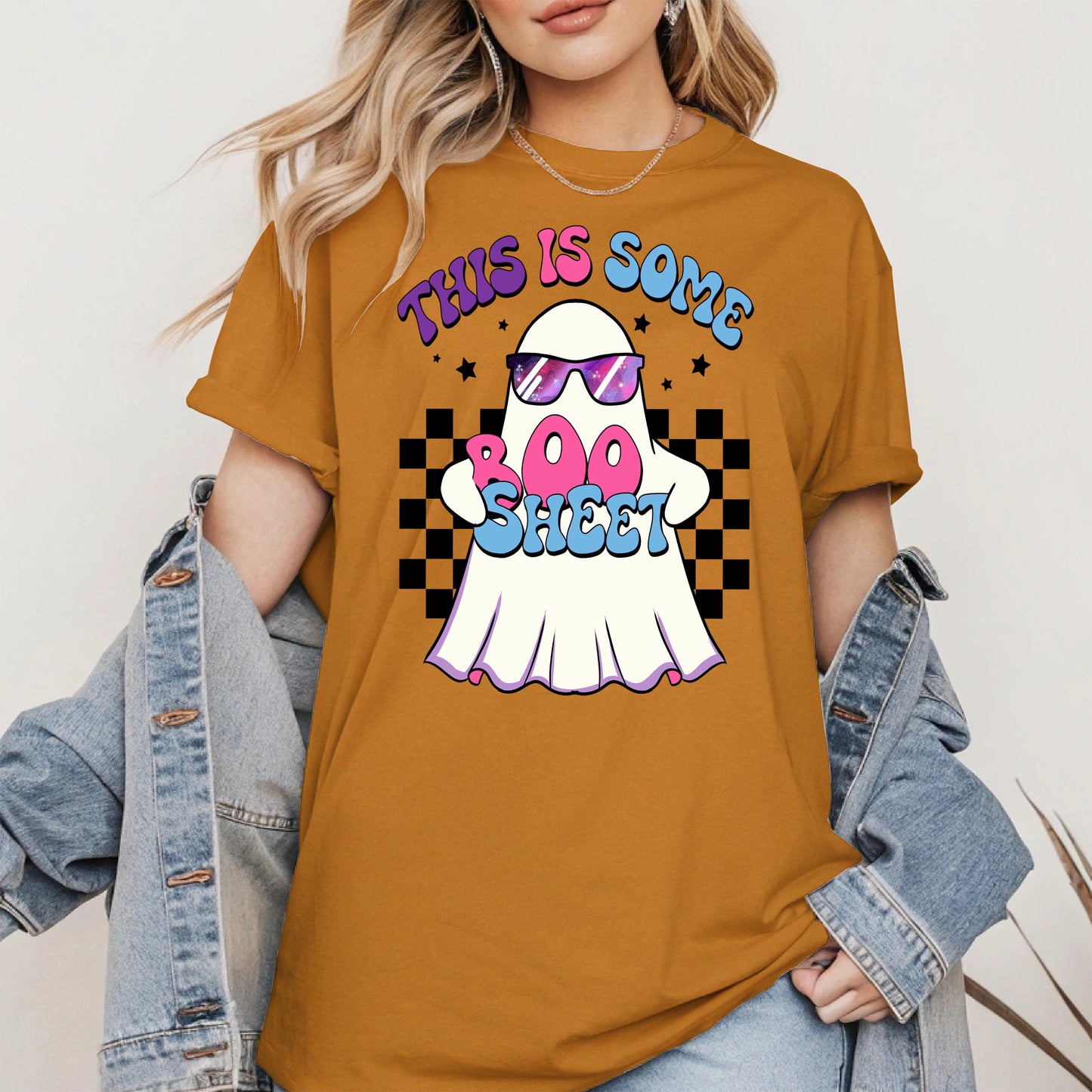 Funny Boo Sheet Halloween Shirt
