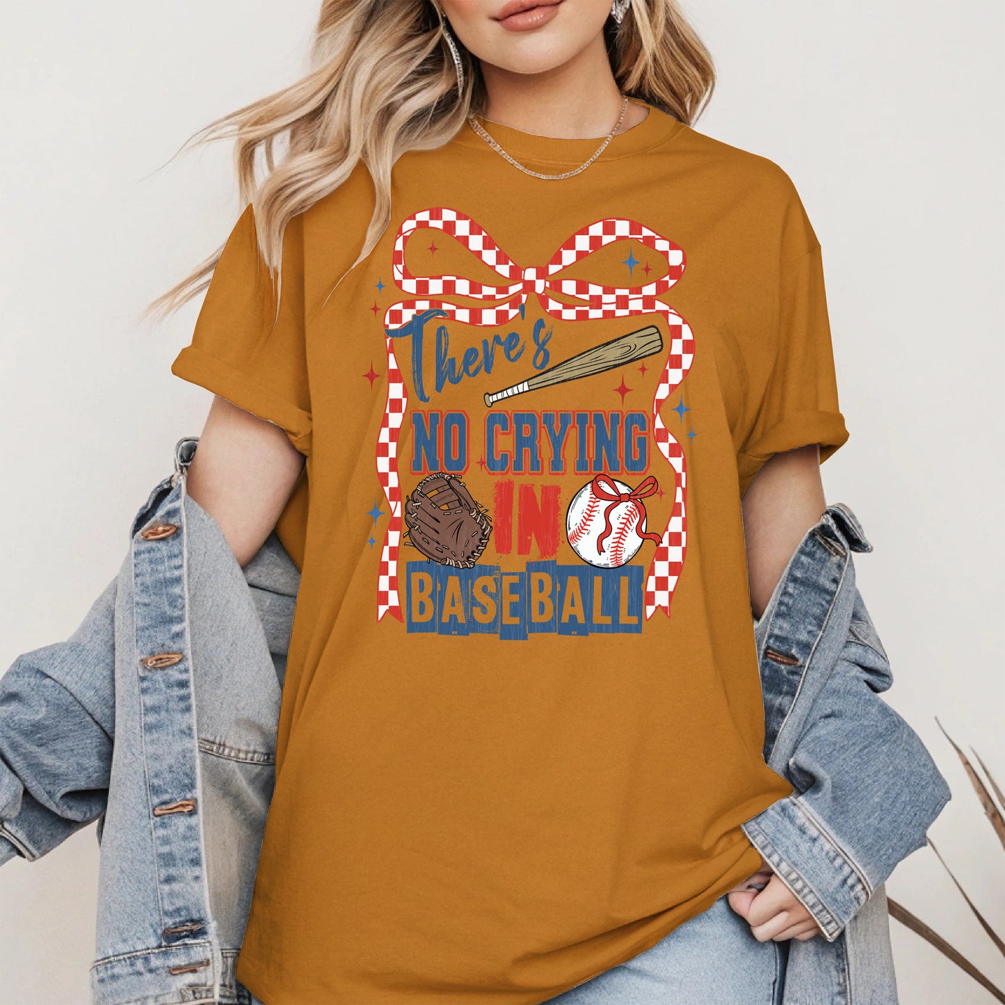 No Crying in Baseball Shirt Sport Tee Hoodie Sweatshirt Gift