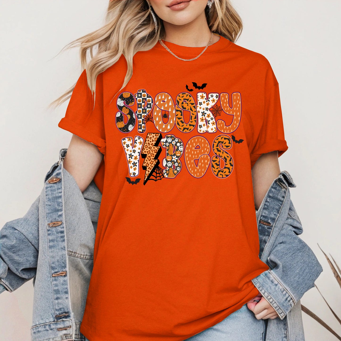 Spooky vibes halloween shirt