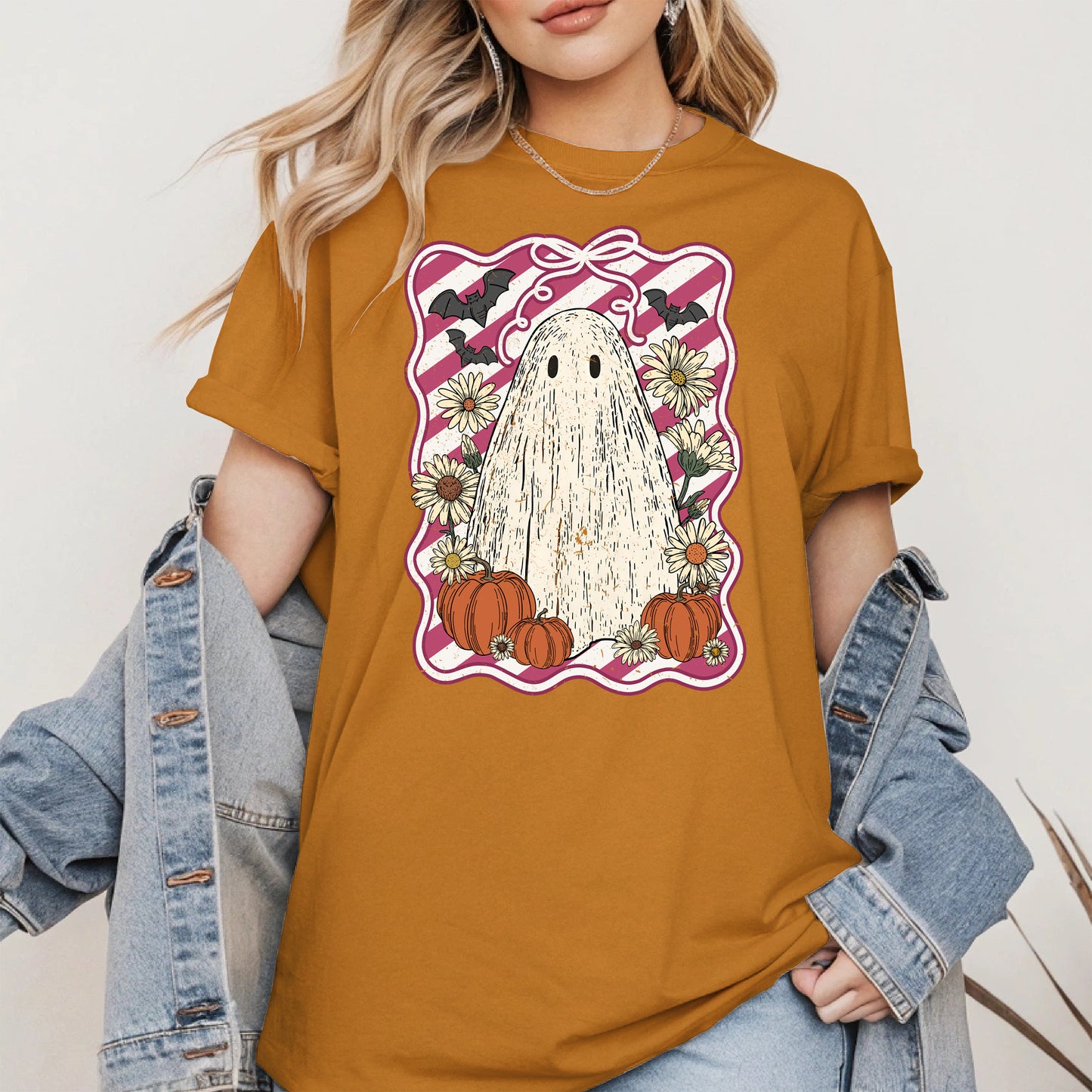 Ghost Floral Coquette Frame shirt