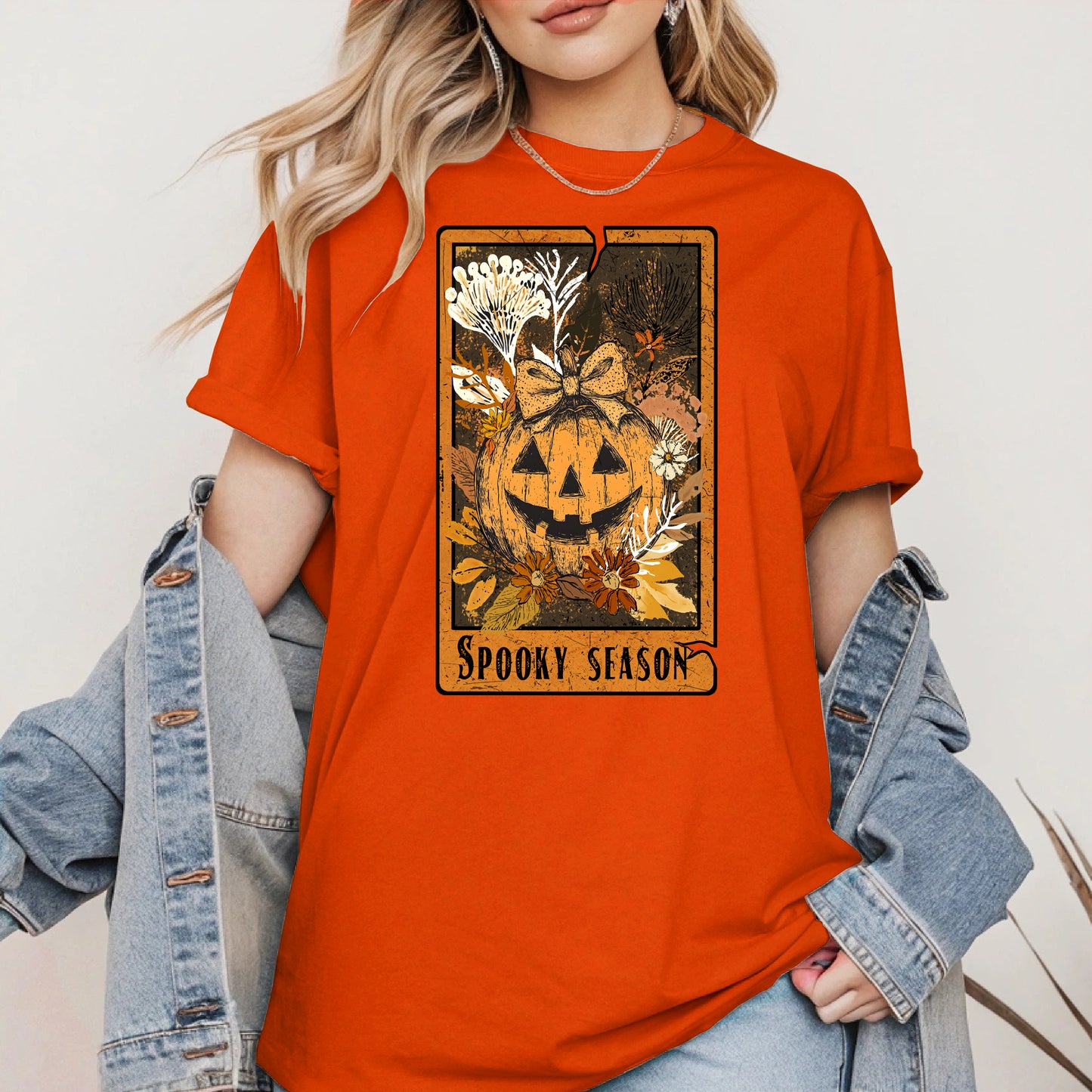 Tarot Pumpkin Spooky Season shirt