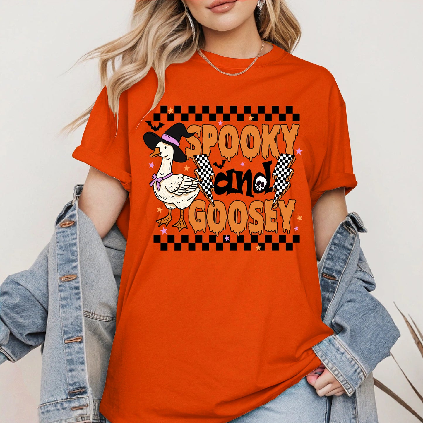 Spooky and goosey halloween shirt