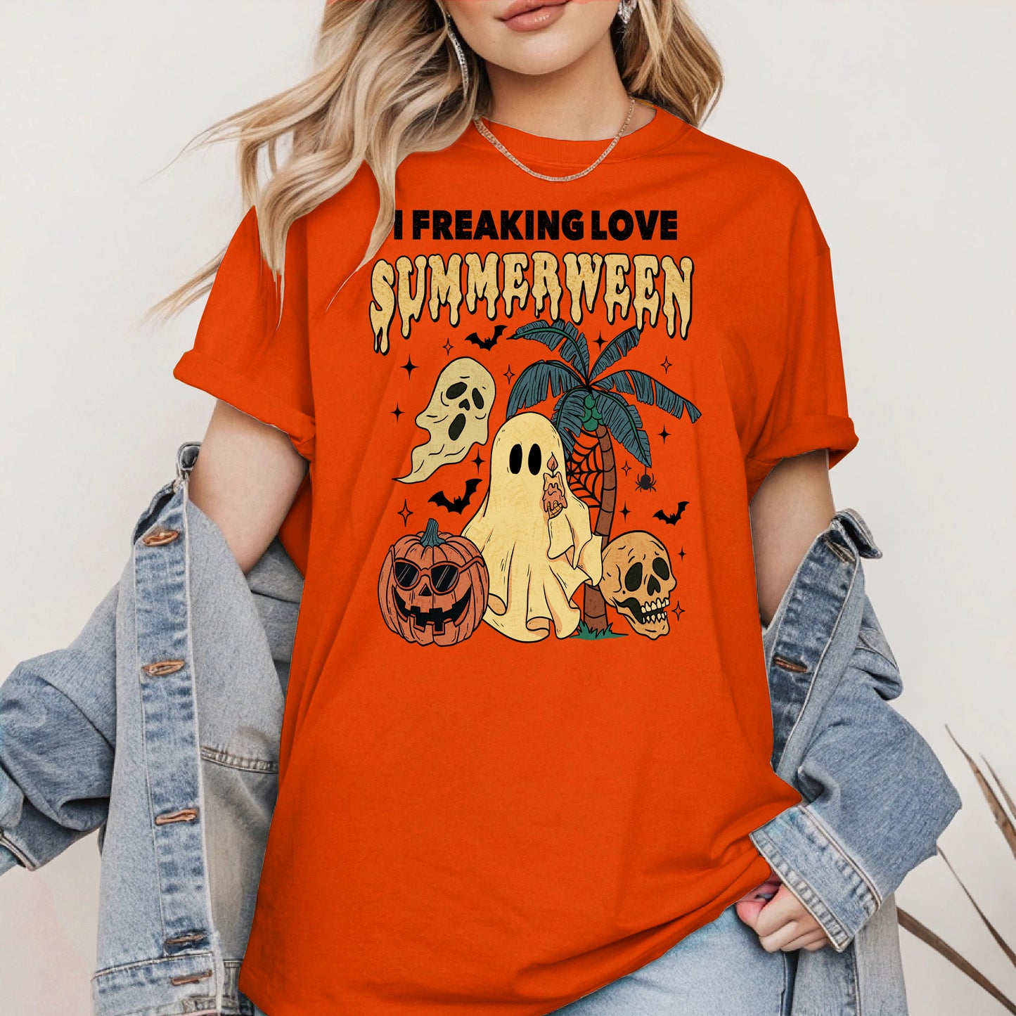 I freaking love summerween halloween shirt