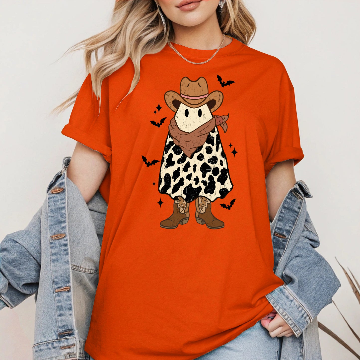 Western Boo Ghost halloween shirt