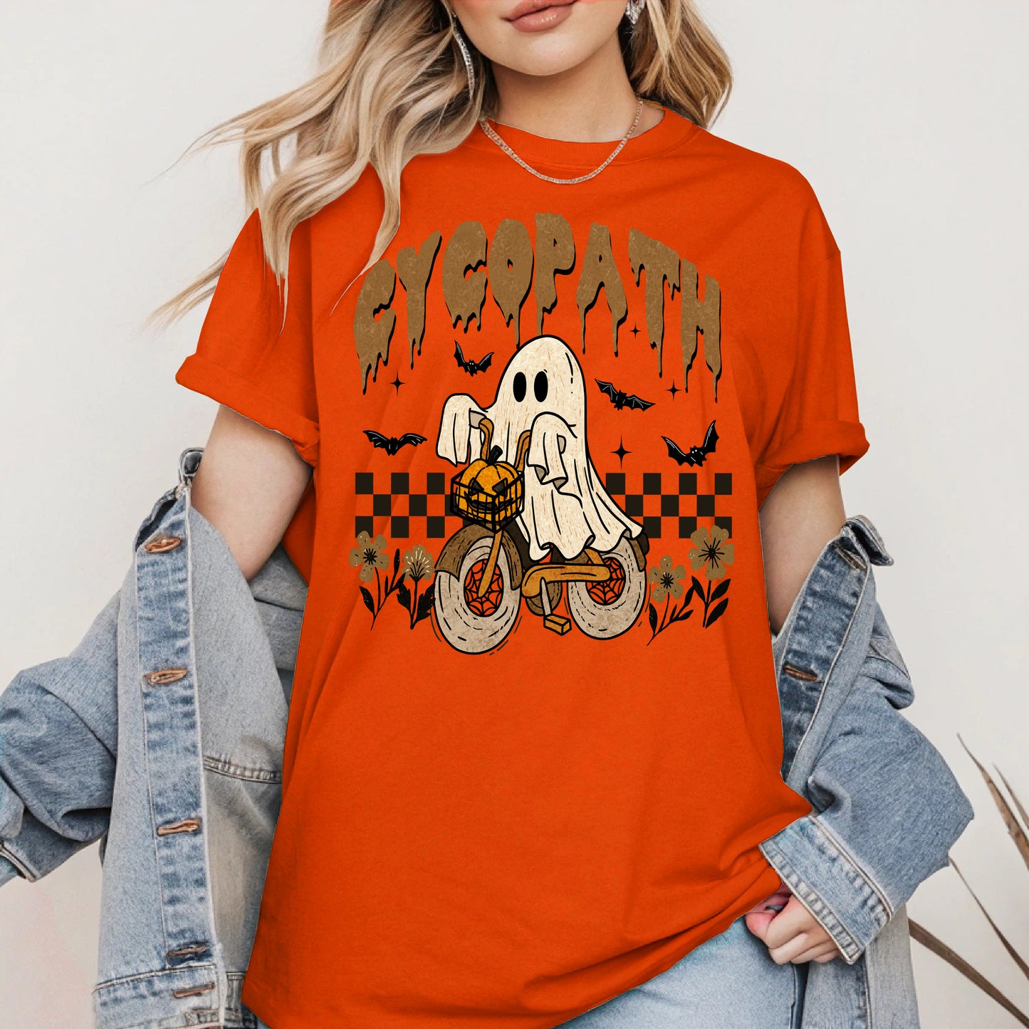 Cycopath halloween shirt and hoodie