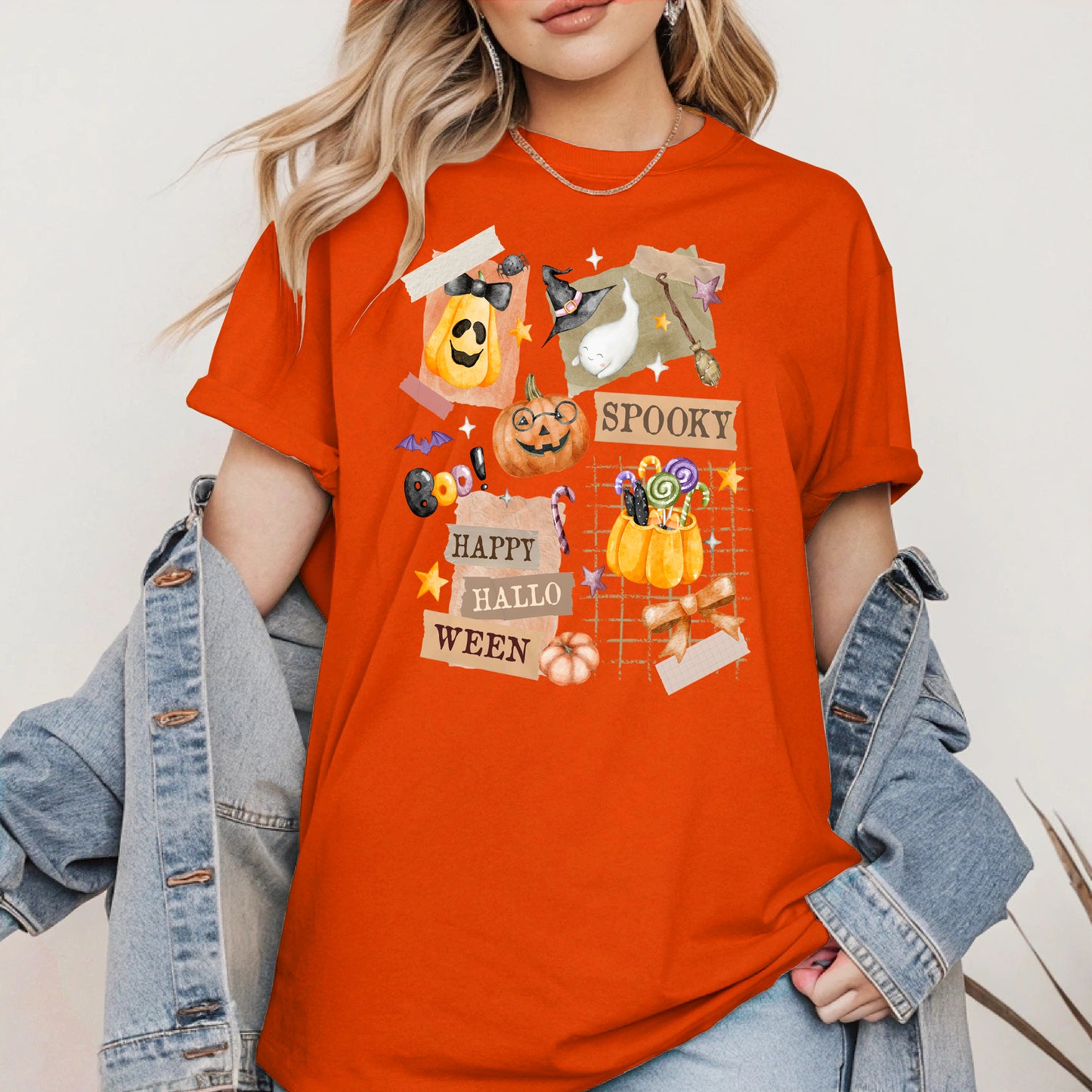 Halloween Collage shirt and sweatshirt