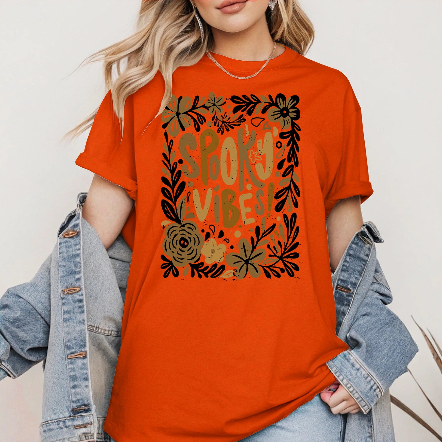 Spooky Vibes halloween shirt and sweatshirt