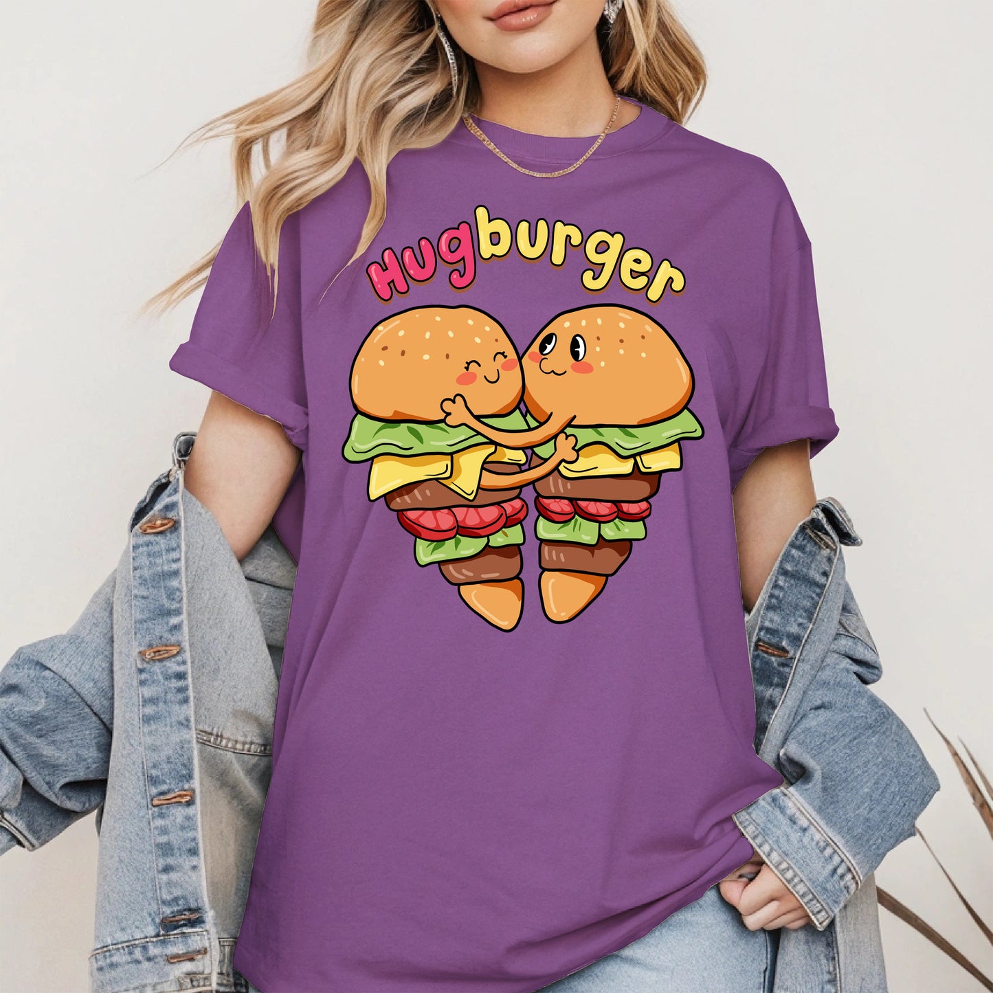 Hugburger Cute Couple Shirt