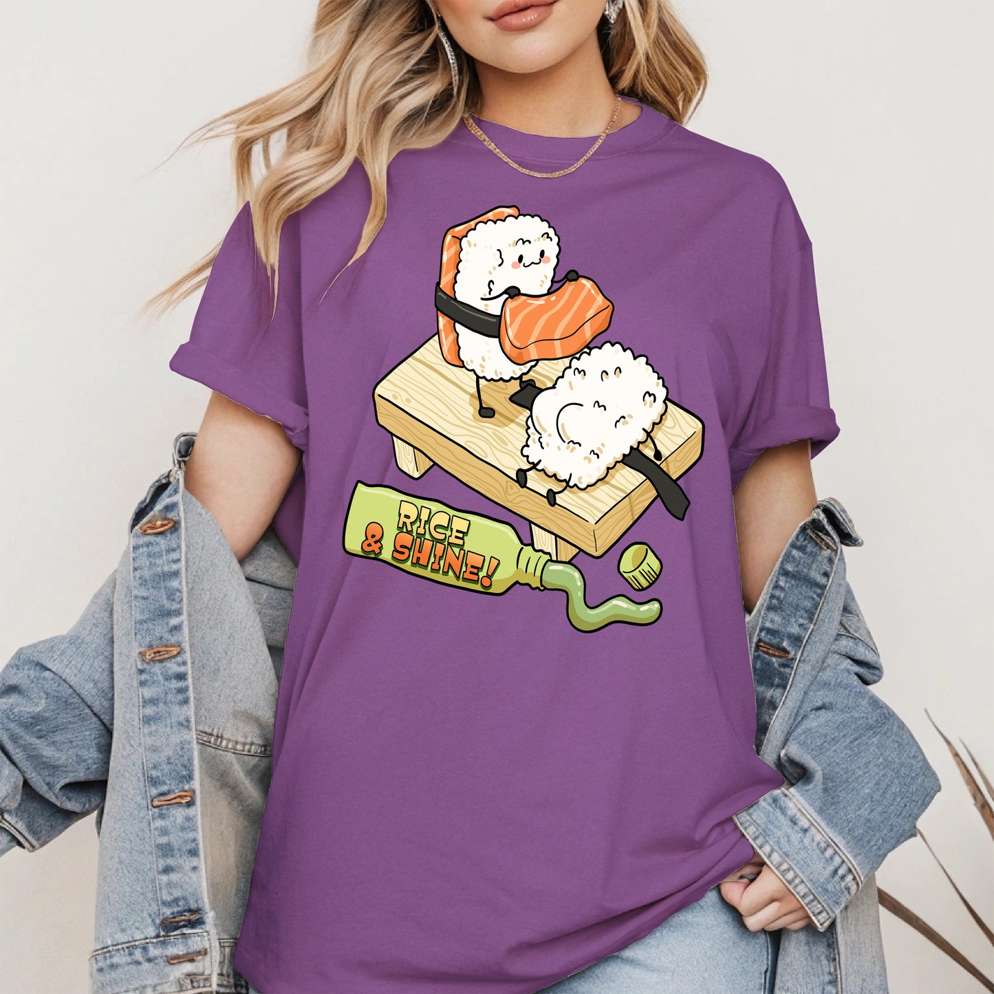 Rice and Shine Sushi Shirt