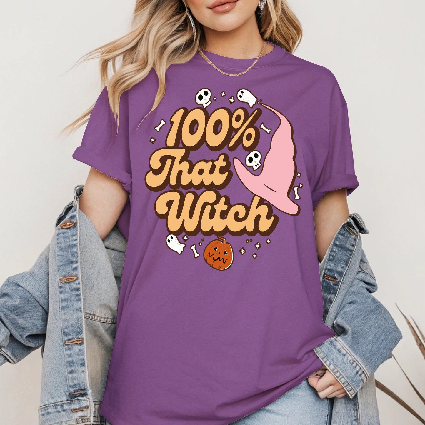 100 Percent That Witch Halloween Shirt