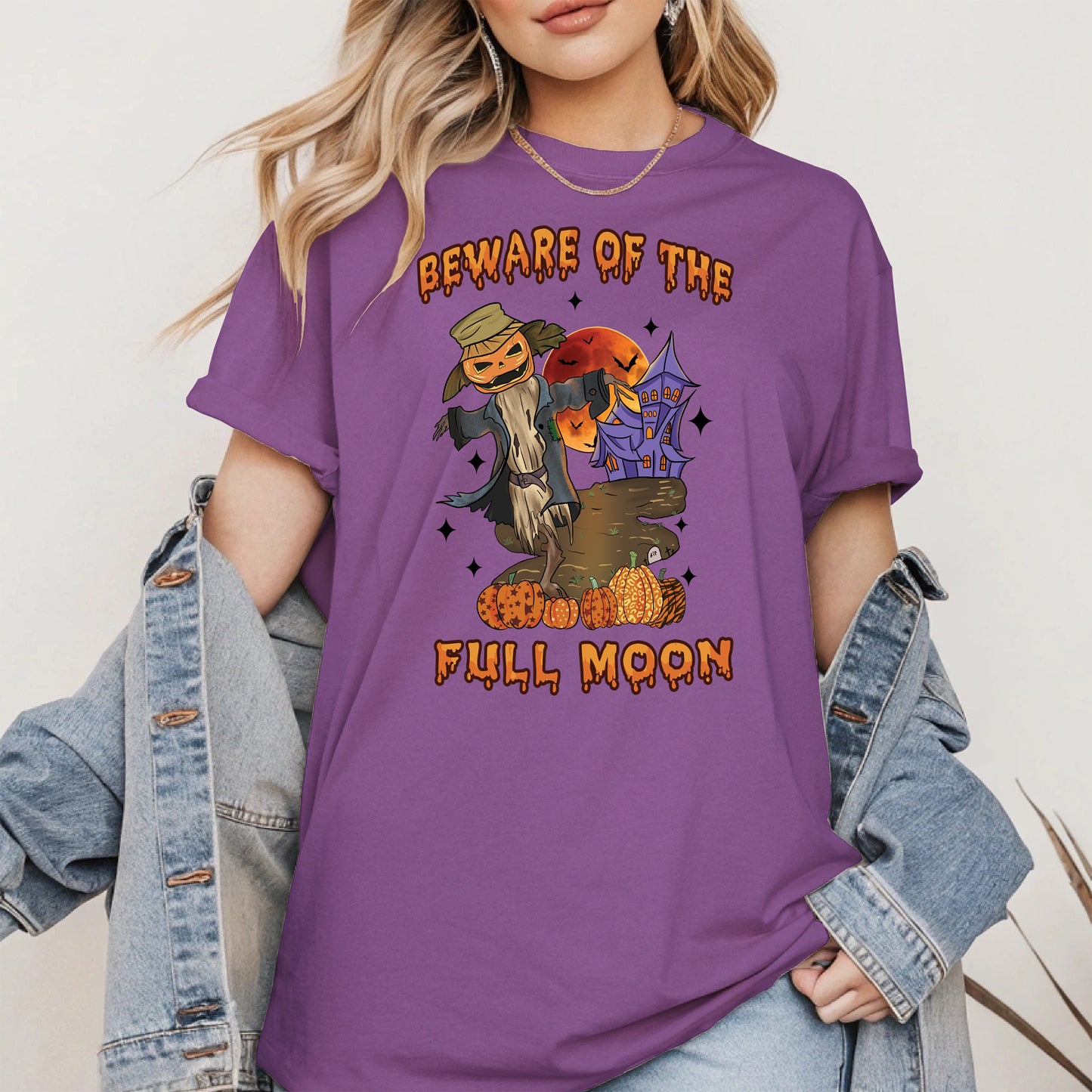 Beware of the Full Moon Halloween Shirt