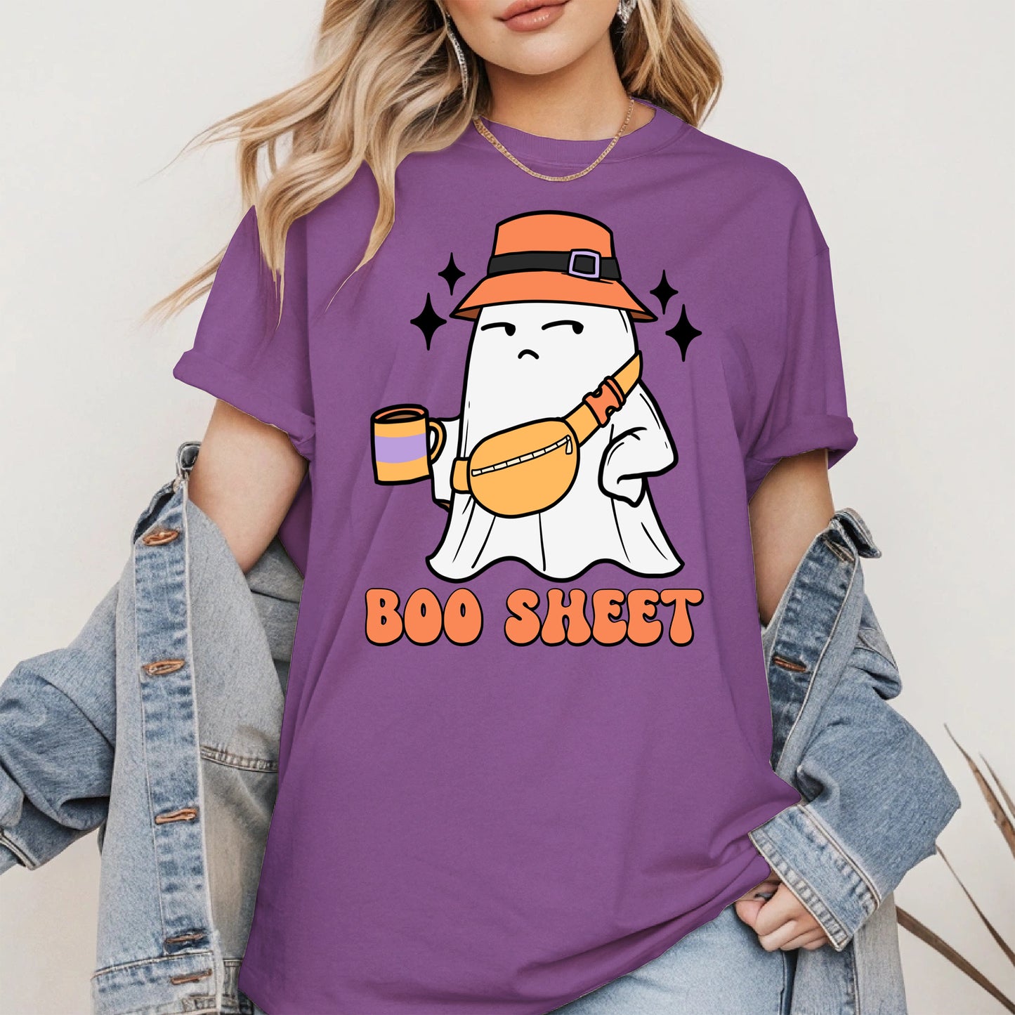 Funny Boo Sheet Halloween Shirt