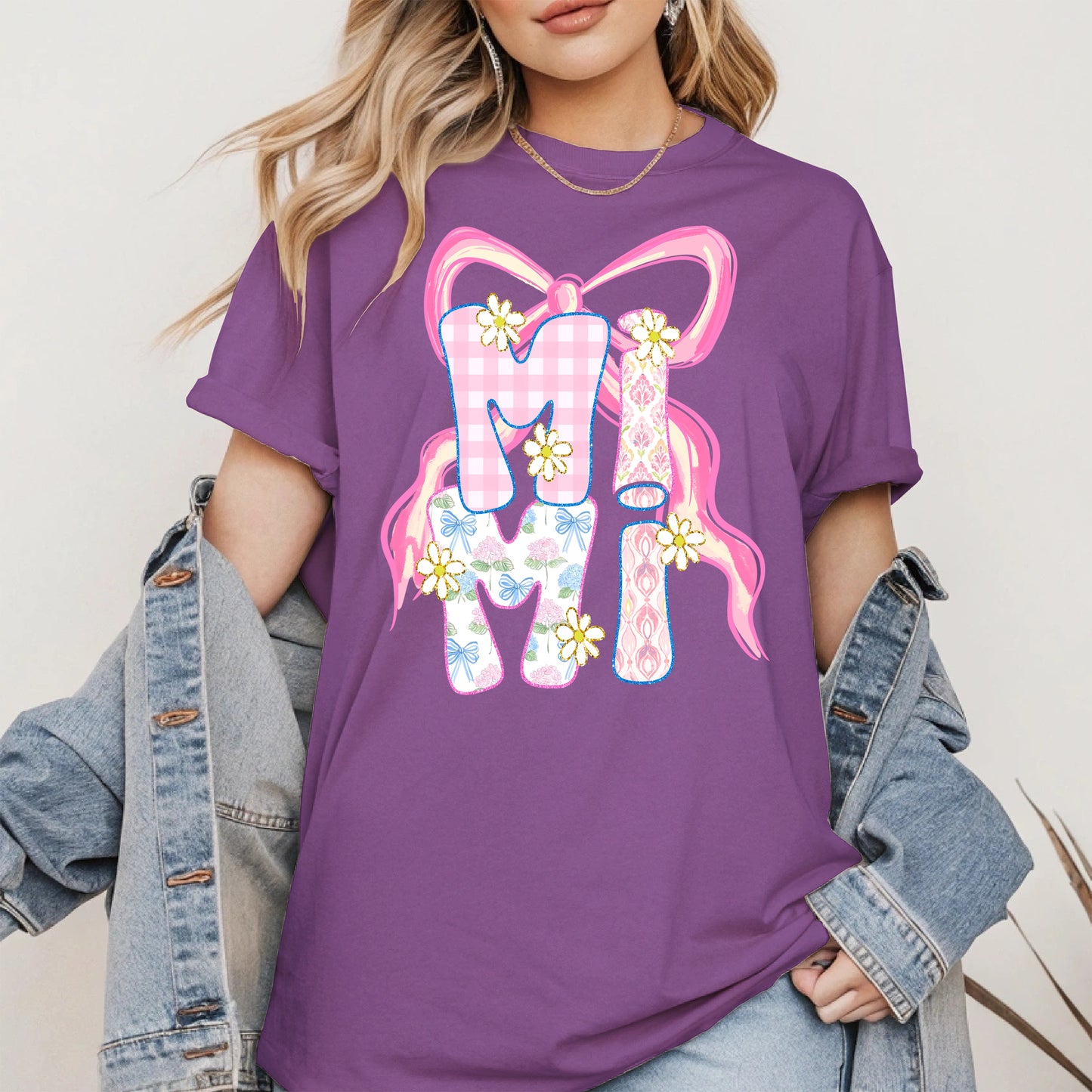 Cute MIMI Shirt Mother Tee Hoodie Sweatshirt Gift for Grandma
