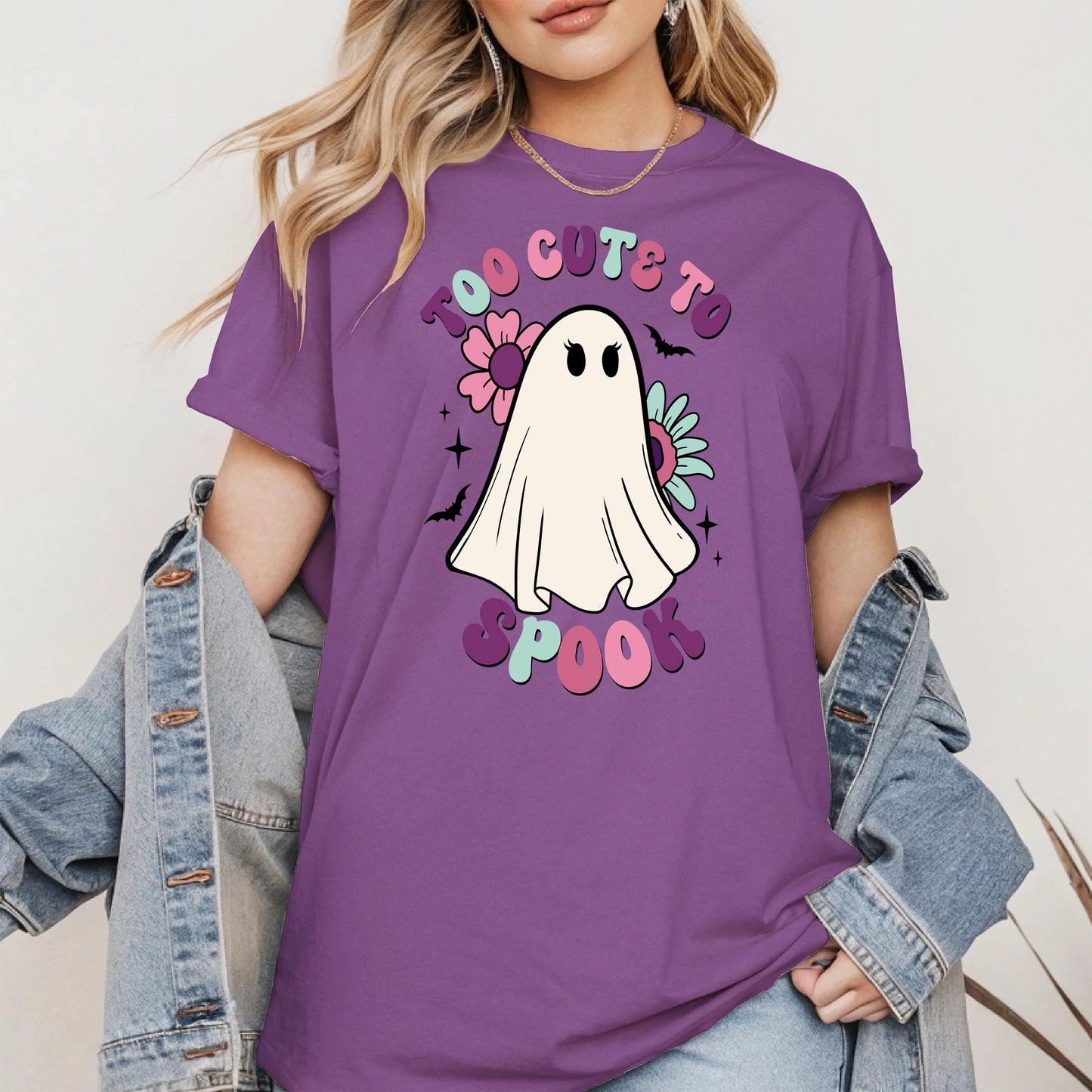 Too Cute To Spook Ghost Shirt