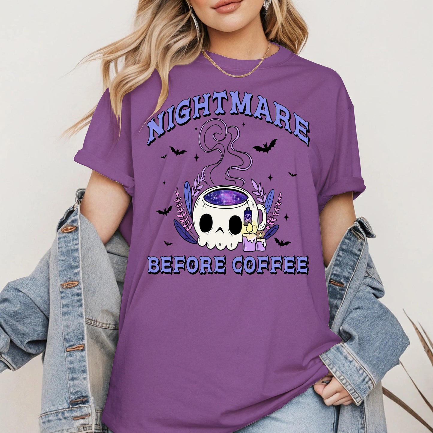 Nightmare Before Coffee Halloween Shirt