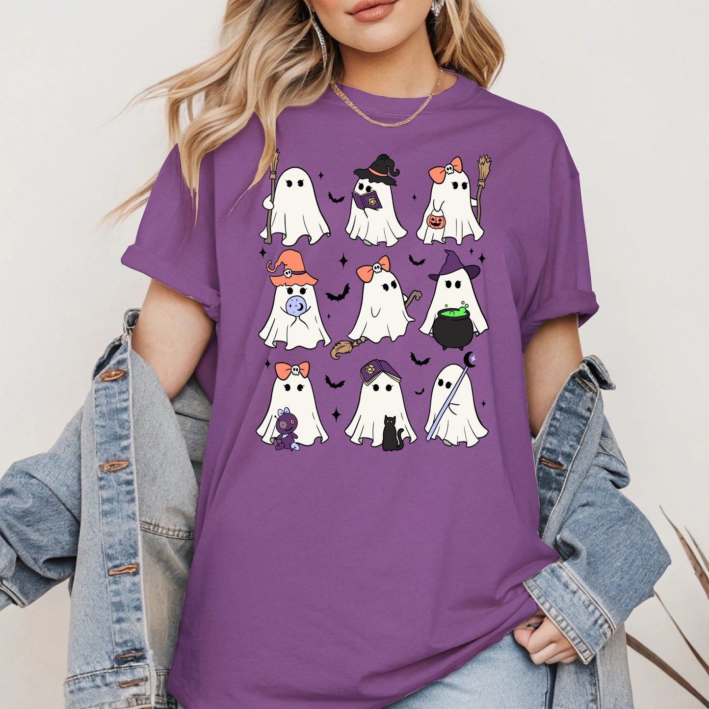 Cute Halloween Ghost Squad Shirt