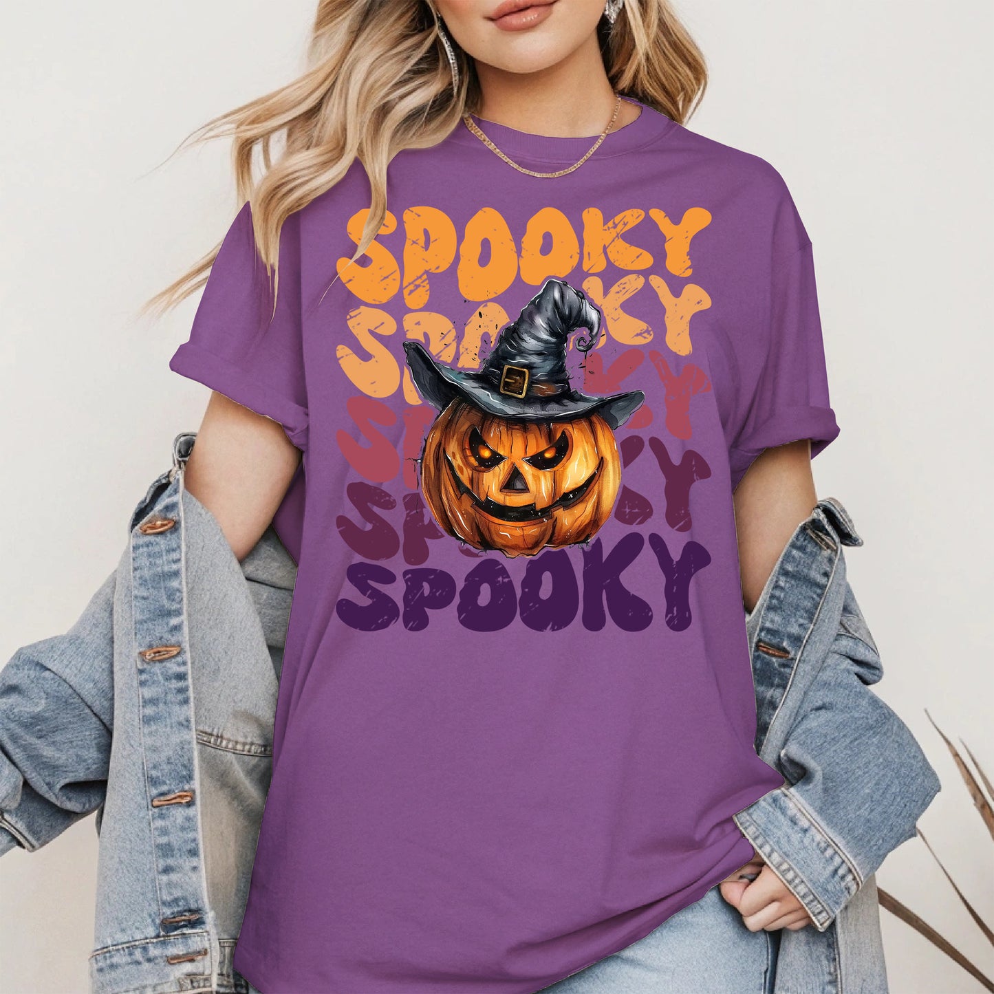 Spooky Pumpkin Halloween Shirt