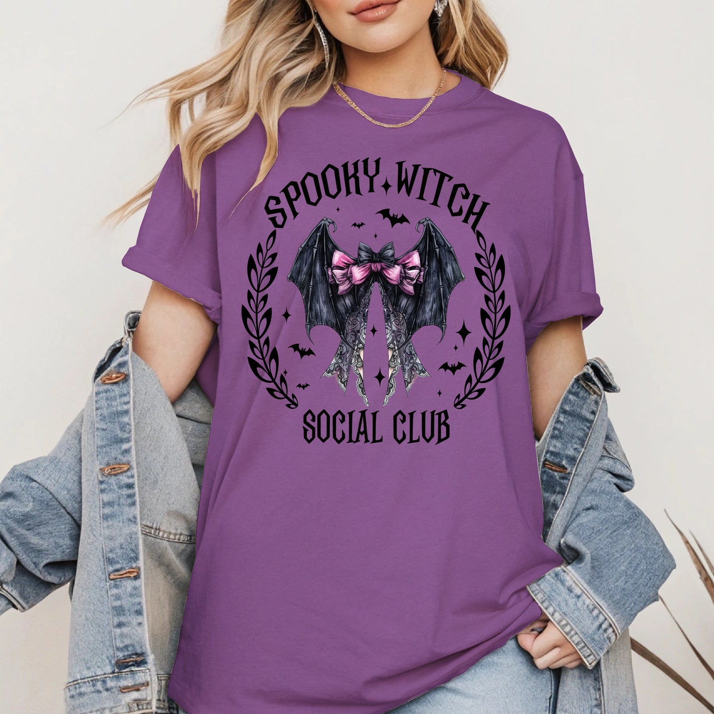 Spooky Witch Social Club Shirt