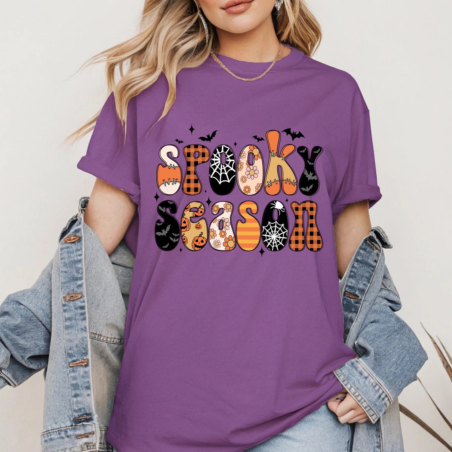 Retro Spooky Season Halloween Shirt