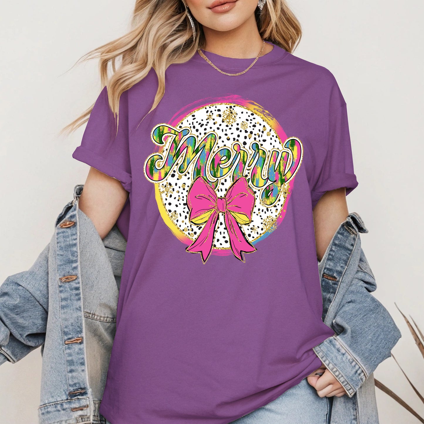 Merry Coquette Bow Shirt