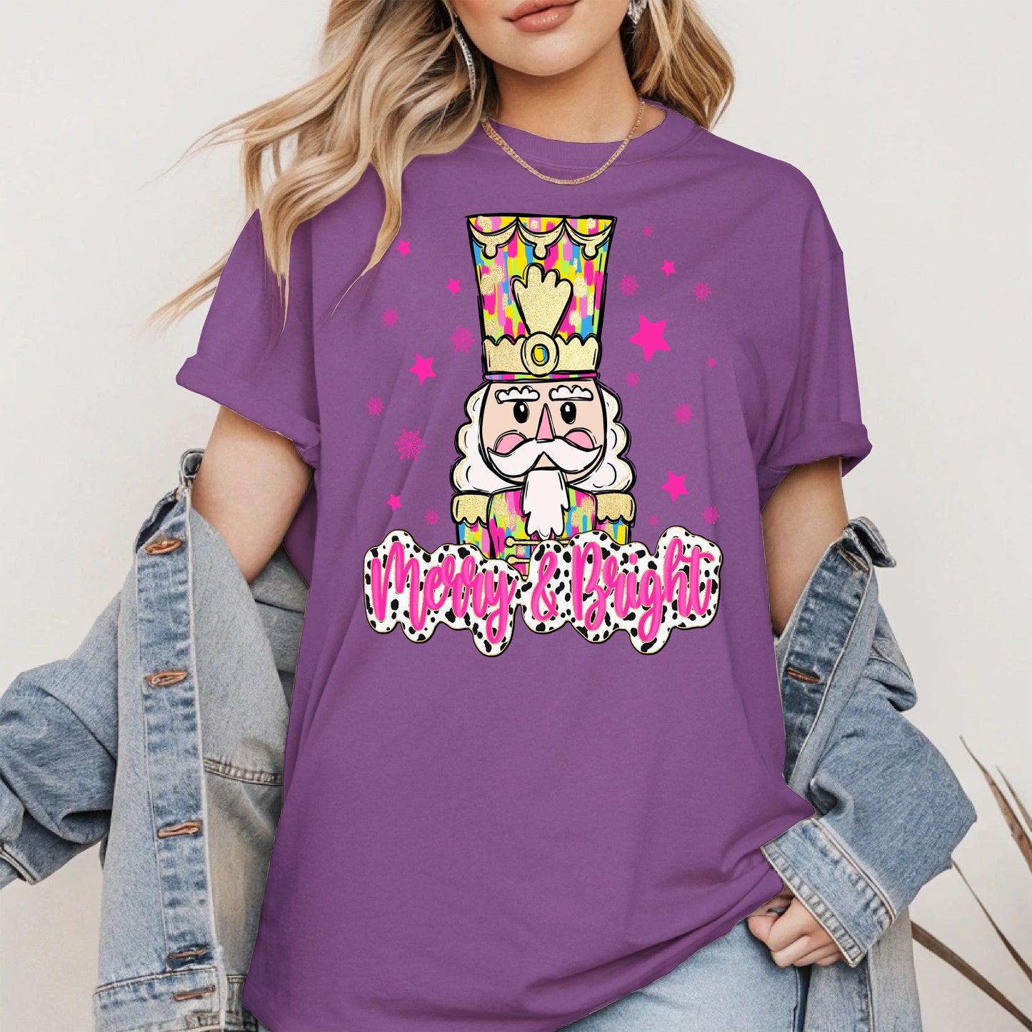 Merry and Bright Nutcracker Shirt