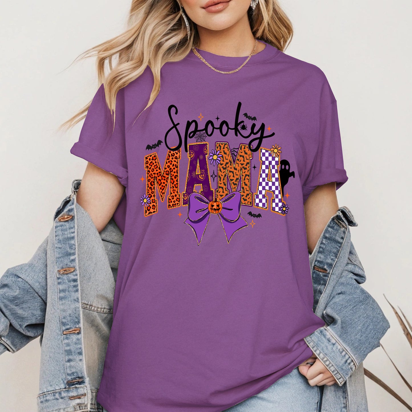 Spooky MAMA halloween shirt