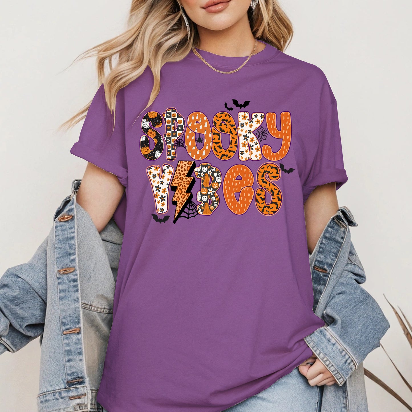 Spooky vibes halloween shirt