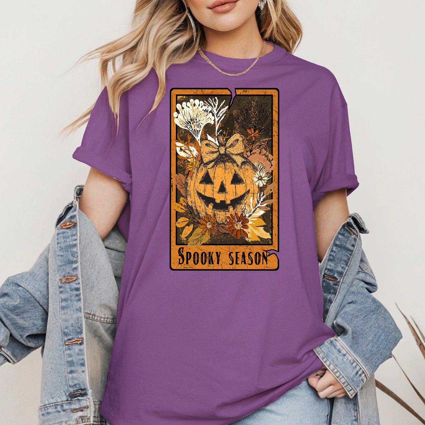 Tarot Pumpkin Spooky Season shirt