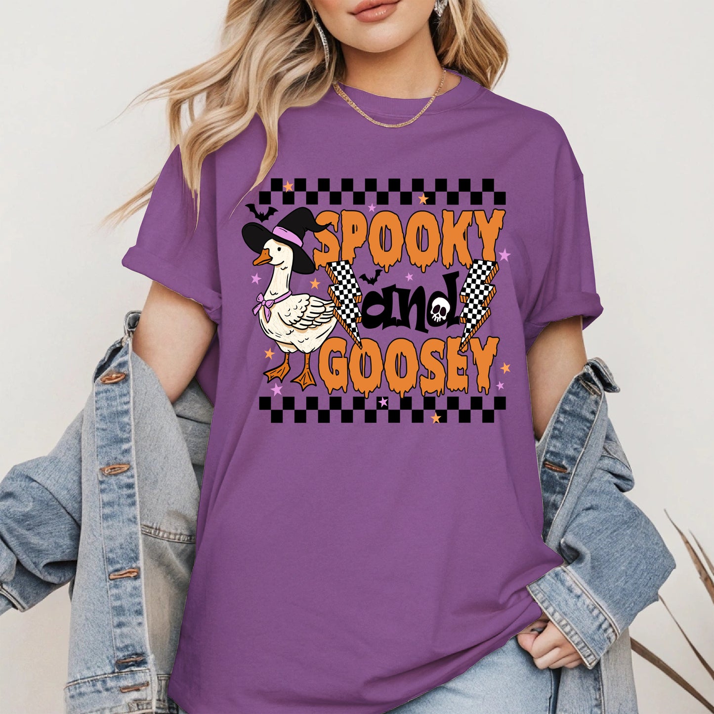 Spooky and goosey halloween shirt