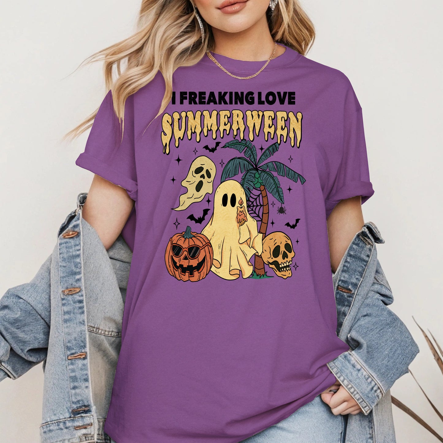 I freaking love summerween halloween shirt
