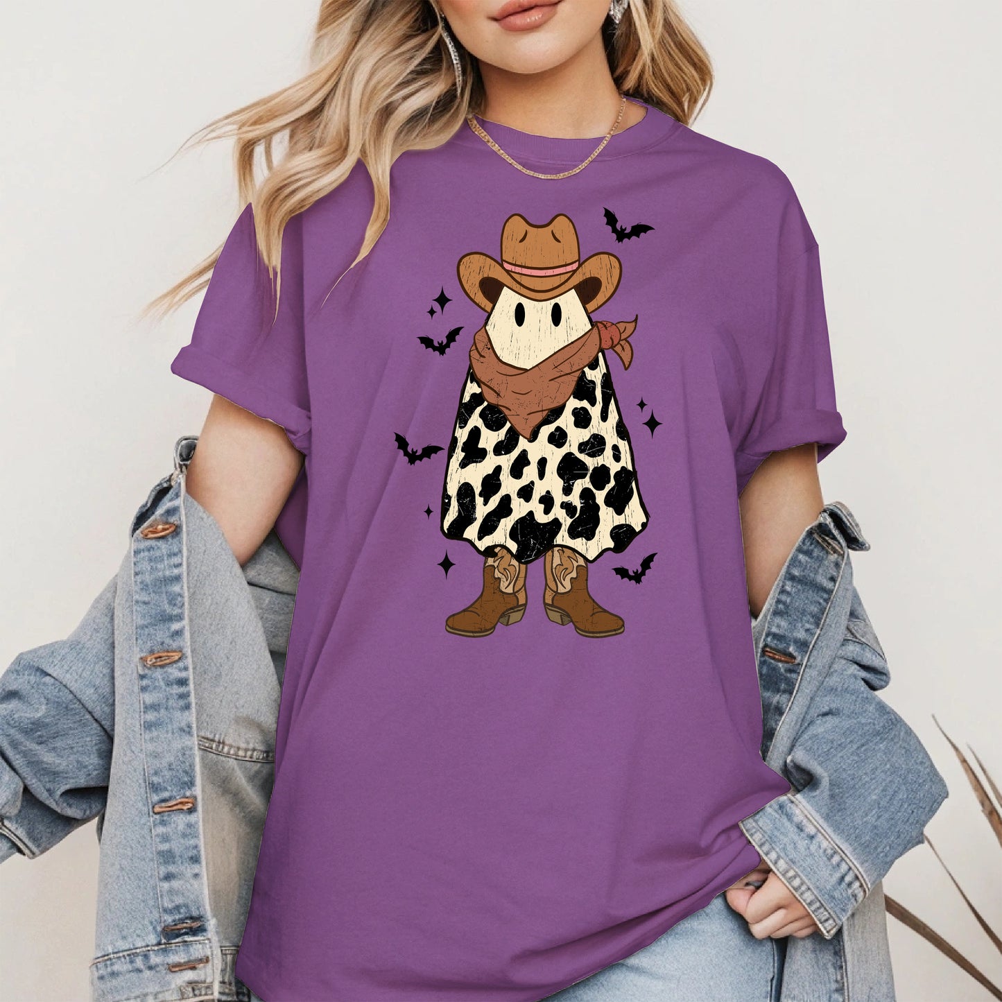 Western Boo Ghost halloween shirt