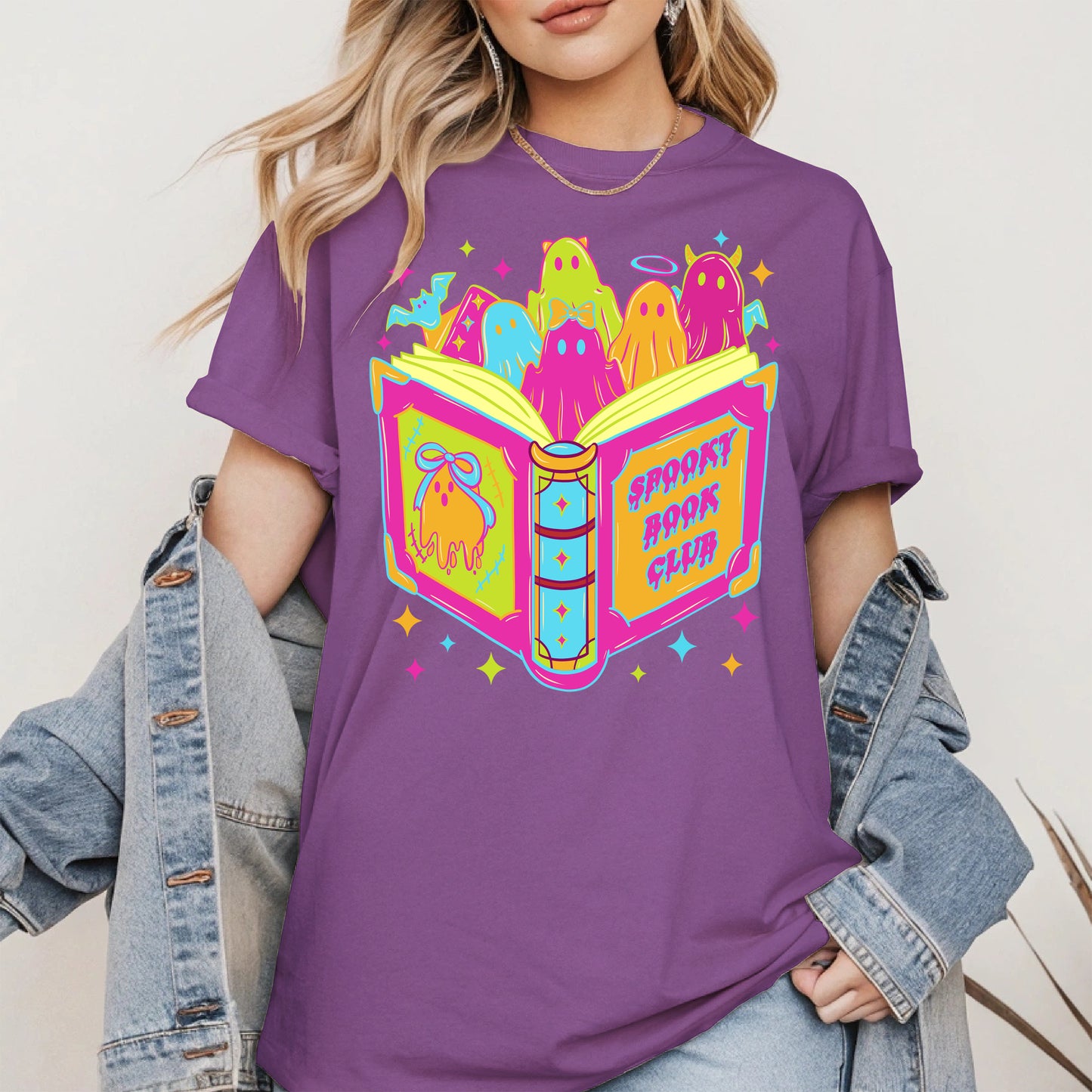 Spooky Book Club shirt and hoodie