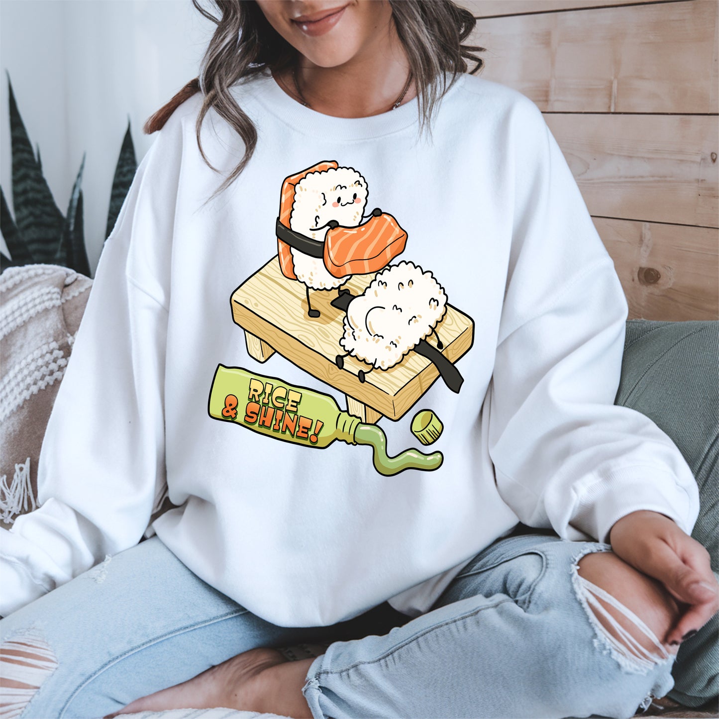 Rice and Shine Sushi Shirt