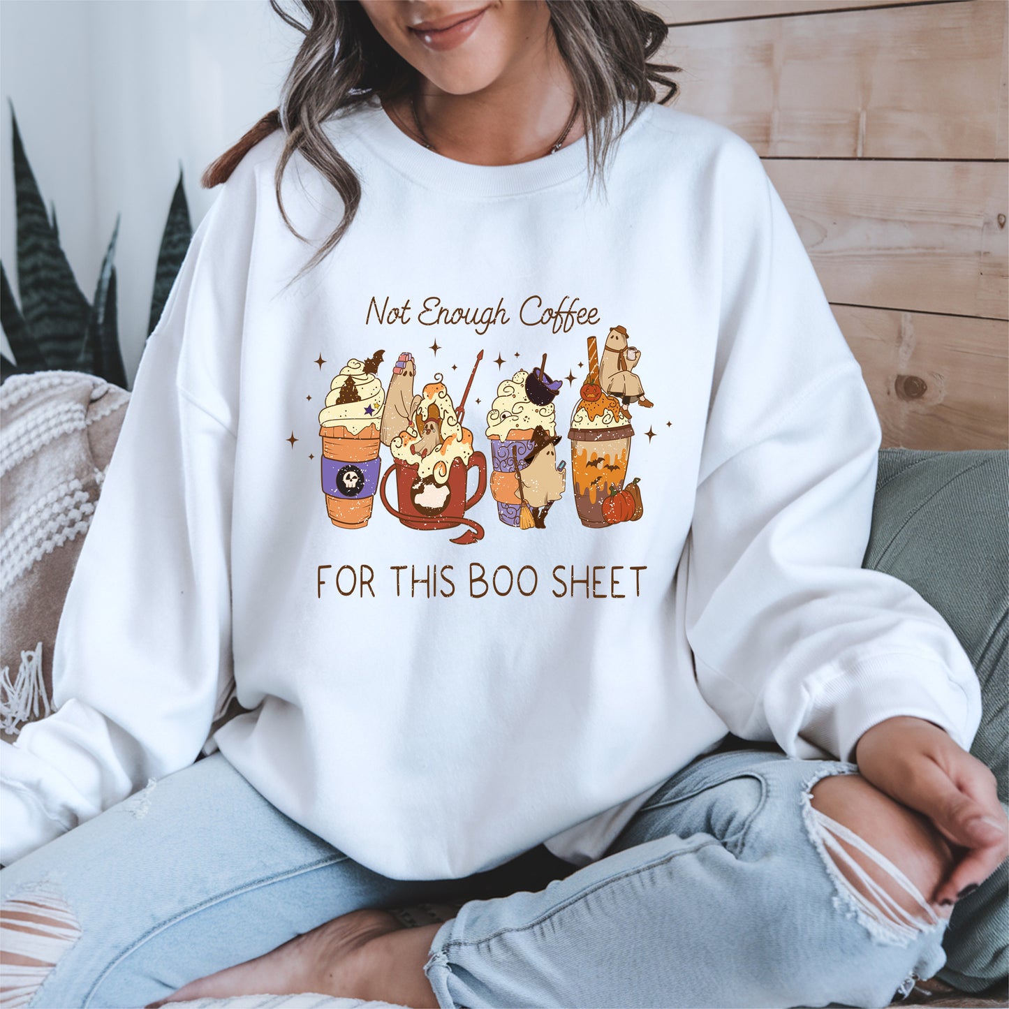 Not Enough Coffee For This Boo Sheet Shirt